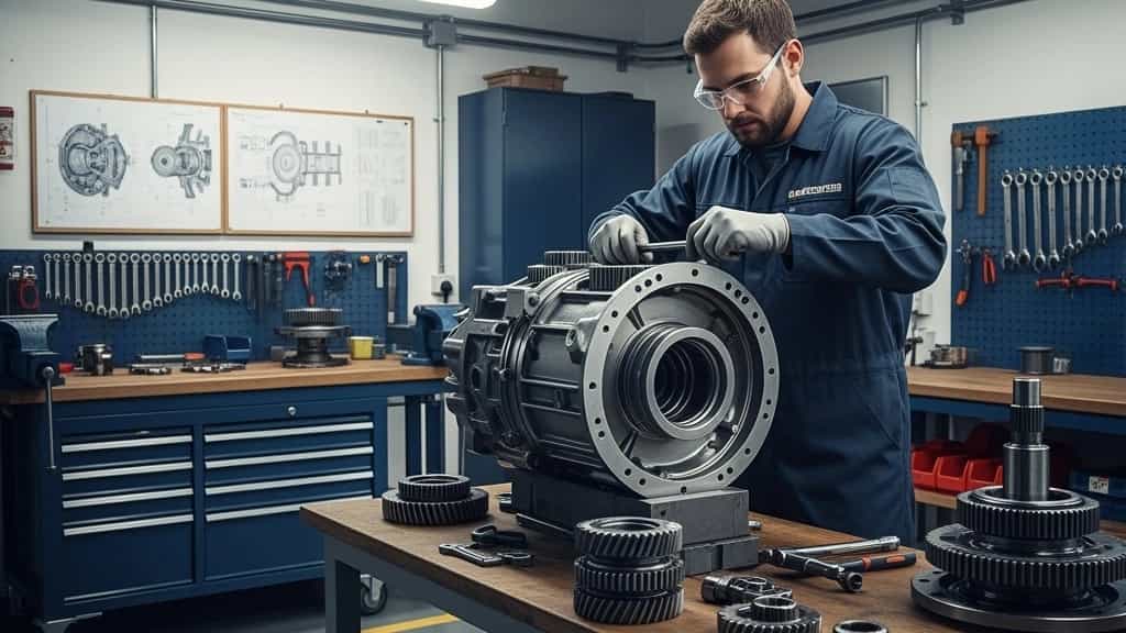 إصلاح واستبدال علبة التروس في خدمات Bandar Abbas Scarientized Gearbox